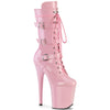 FLAMINGO-1053 Plateau Stiefel Rosa Lack von Pleaser