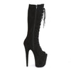 FLAMINGO-2051FS Plateau Stiefel - Schwarz von Pleaser – Ansicht 5