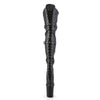 FLAMINGO-3028 Plateau Overknee Stiefel Schwarz Matt von Pleaser – Ansicht 2