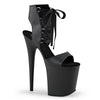 FLAMINGO-800-14 Plateau Stiefeletten schwarz von Pleaser