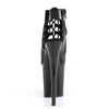 FLAMINGO-800-20 Plateau Stiefeletten Lack Schwarz von Pleaser – Ansicht 4
