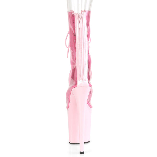 FLAMINGO-800-34 Plateau Stiefeletten Baby Pink von Pleaser – Ansicht 4