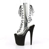 FLAMINGO-800-60FS Plateau Stiefeletten - Schwarz von Pleaser – Ansicht 3