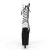 FLAMINGO-800-60FS Plateau Stiefeletten - Schwarz von Pleaser – Ansicht 4