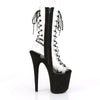 FLAMINGO-800-60FS Plateau Stiefeletten - Schwarz von Pleaser – Ansicht 5