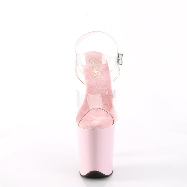FLAMINGO-808 Plateau Sandaletten - Rosa von Pleaser – Ansicht 2