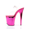 FLAMINGO-808 Plateau Sandaletten Hot Pink von Pleaser – Ansicht 3