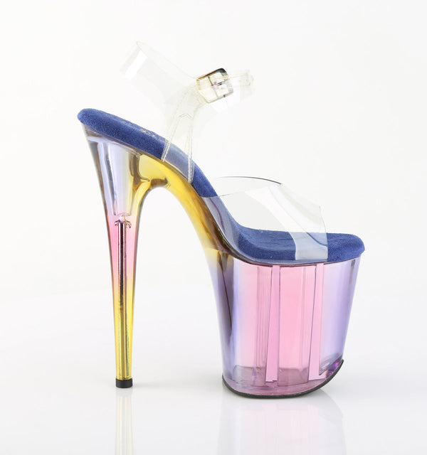 FLAMINGO-808HT Plateau Sandaletten von Pleaser – Ansicht 5