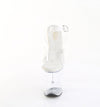 FLAMINGO-808PREM Plateau Sandaletten Transparent von Pleaser – Ansicht 2