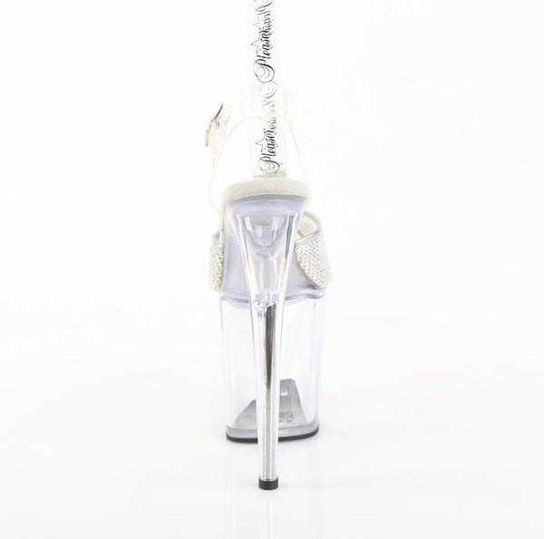 FLAMINGO-808PREM-RSN Plateau Sandaletten von Pleaser – Ansicht 4