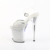 FLAMINGO-808PREM-RSN Plateau Sandaletten Strasssteine von Pleaser – Ansicht 3