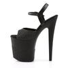 FLAMINGO-809-2G Plateau Sandaletten Schwarz von Pleaser – Ansicht 3