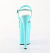 FLAMINGO-809 Plateau Sandaletten Türkis von Pleaser – Ansicht 4