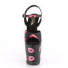 FLAMINGO-809KISSES Plateau Sandaletten Kisses von Pleaser – Ansicht 2