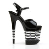 FLAMINGO-809LN Plateau Sandaletten transparent/klar von Pleaser – Ansicht 5