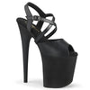 FLAMINGO-824 Plateau Sandaletten - Schwarz von Pleaser
