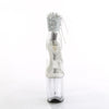 FLAMINGO-824RS-02 Plateau Sandaletten Transparent von Pleaser – Ansicht 2