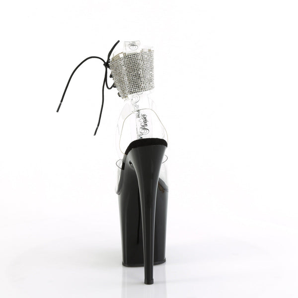FLAMINGO-891-2RS Plateau Sandaletten Schwarz von Pleaser – Ansicht 4