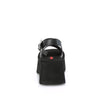 FUNN-10 Plateau Sandaletten Gothic Spinnennetz schwarz von DemoniaCult – Ansicht 4