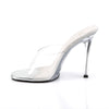 GALA-01 Pantoletten Transparent von Fabulicious – Ansicht 3