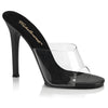 GALA-01 Pantoletten Schwarz von Fabulicious