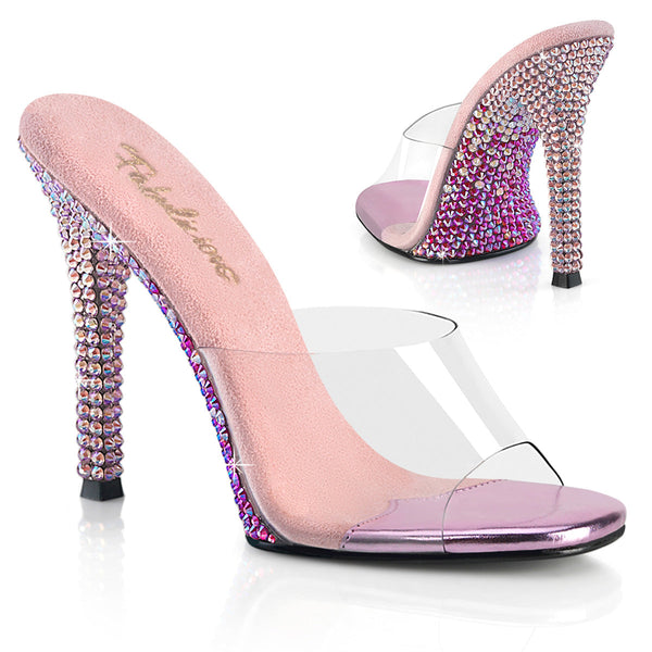 GALA-01DMM Pantoletten rosa/lila/violett von Fabulicious
