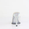 GALA-01DSP Pantoletten transparent Glitzersteine von Fabulicious – Ansicht 4