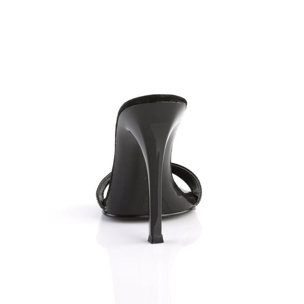 GALA-01S Pantoletten Schwarz von Fabulicious – Ansicht 4