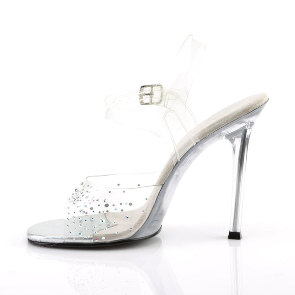 GALA-08SD Sandaletten Transparent von Fabulicious – Ansicht 3