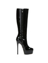 Stiefel STACKSTAND Black Shiny | Giaro SALE