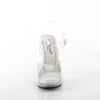 GLORY-508 High Heels Sandaletten - Transparent von Fabulicious – Ansicht 2