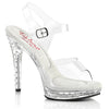 GLORY-508SDT High Heels Sandaletten - Transparent von Fabulicious