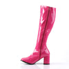 GOGO-300 Stiefel Lack Hot Pink | Funtasma