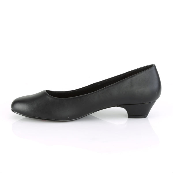 GWEN-01 Pumps Schwarz matt von Pleaser Pink Label – Ansicht 3