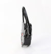 HB-112 Handtasche Teufelskopf Schwarz/Rot Lack von DemoniaCult – Ansicht 3