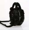 HB-631 Handtasche Herz Schwarz von DemoniaCult – Ansicht 3