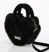 HB-631 Handtasche Herz Schwarz von DemoniaCult – Ansicht 5