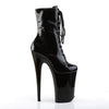 INFINITY-1020 Plateau Stiefeletten Schwarz Lack von Pleaser – Ansicht 5