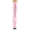 INFINITY-1020 Plateau Stiefeletten Lack Baby Pink von Pleaser – Ansicht 2