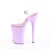 INFINITY-908 Plateau Sandaletten Transparent/Lila von Pleaser – Ansicht 3