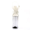 INFINITY-908 Plateau Sandaletten Transparent von Pleaser – Ansicht 2