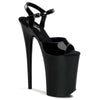 INFINITY-909 Plateau Sandaletten - Schwarz Lack von Pleaser