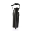 INFINITY-909 Plateau Sandaletten Schwarz Matt von Pleaser – Ansicht 4