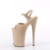 INFINITY-909 Sandalette Plateauschuhe Beige von Pleaser – Ansicht 3