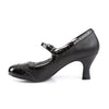 JENNA-06 Pumps Schwarz von Pleaser Pink Label – Ansicht 3