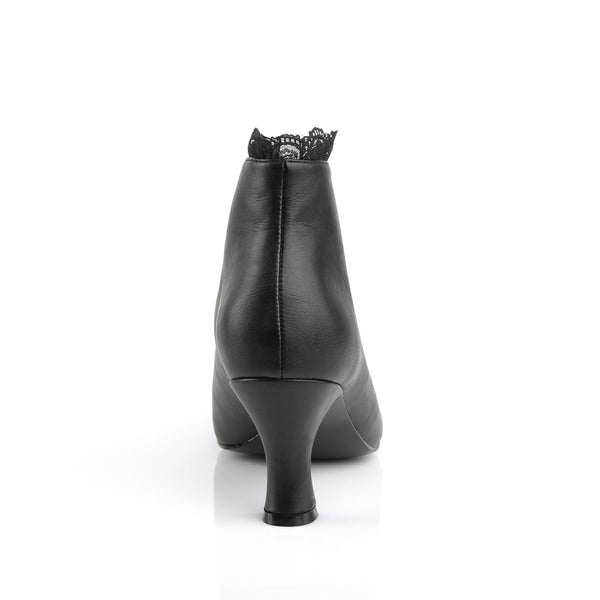 JENNA-105 Stiefeletten Schwarz von Pleaser Pink Label – Ansicht 4