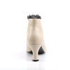 JENNA-105 Stiefeletten Beige von Pleaser Pink Label – Ansicht 4