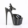 JUBILANT-09 Plateau Sandaletten Schwarz von Pleaser – Ansicht 5