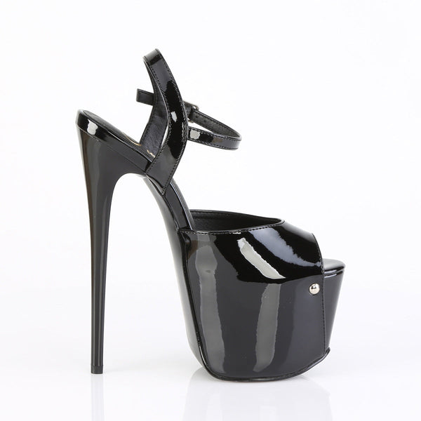 JUBILANT-09 Plateau Sandaletten Schwarz von Pleaser – Ansicht 5
