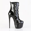 JUBILANT-1015 Plateau Stiefeletten Schwarz Lack von Pleaser – Ansicht 5